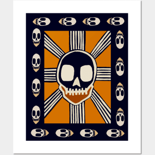 Scary Skulls Posters and Art